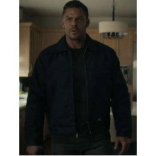 Reacher S02 Jack Reacher Black Jacket